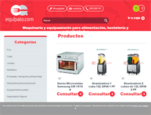 Tablet Screenshot of equipalo.com